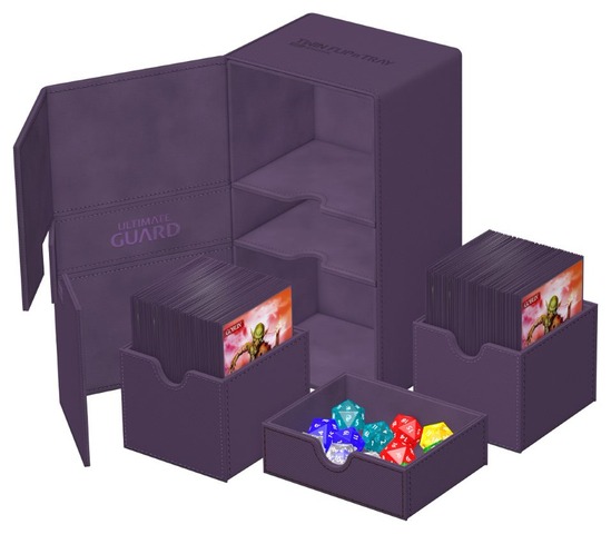 Twin FlipnTray 200+ - Purple