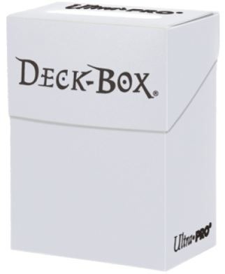 Ultra Pro Deck Box - White