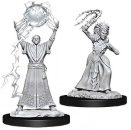 Drow Mage & Drow Priestess