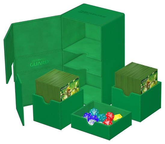 Twin FlipnTray 200+ - Green