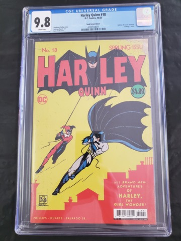 Harley Quinn #18 Homage Cover