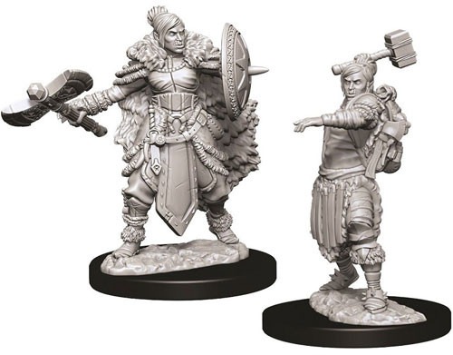 Half-Orc Barbarian Female