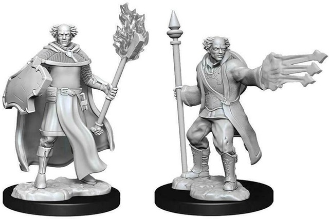 Multiclass Cleric + Wizard Male
