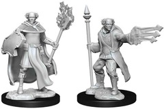 Multiclass Cleric + Wizard Male