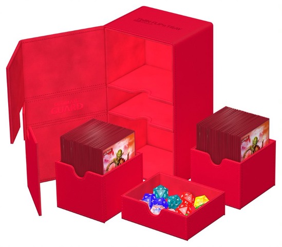 Twin FlipnTray 200+ - Red
