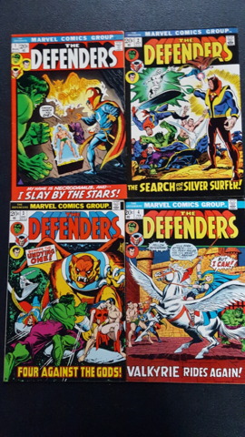 Defenders #1, #2, #3, #4