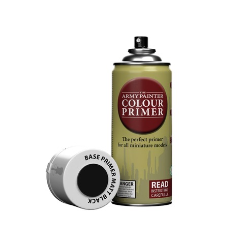 Base Primer: Matte Black
