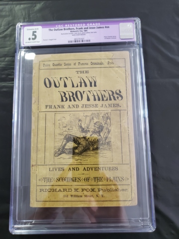 The Outlaw Brothers - 1881