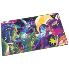 MTG Playmat Edge of Eternities - Haliya and Tezzeret