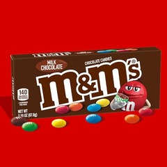 M&MS Milk Chocolate Candy Movie Theater Box