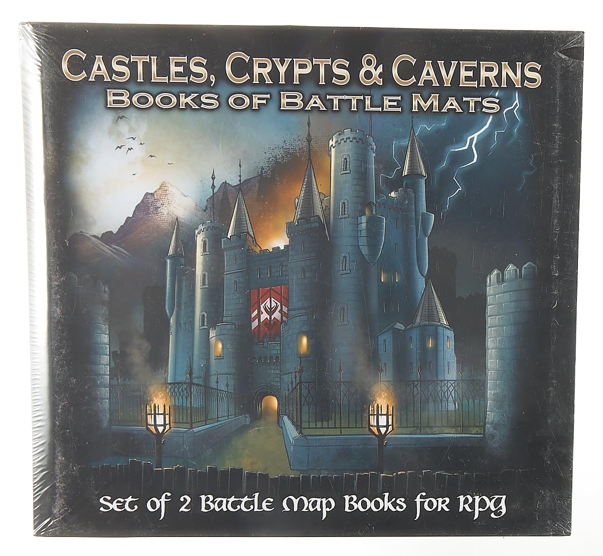 Castles Crypts & Caverns: Book of Battle Mats