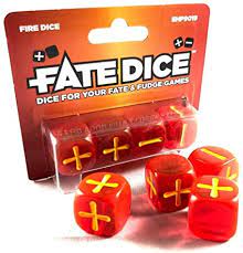 Fate Dice: Fire Dice