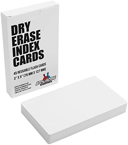 Dry Erase Playing Cards