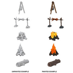 Campfire & Sitting Log