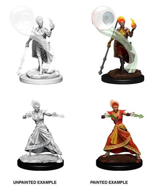 Fire Genasi Female Wizard