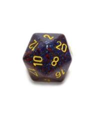 34mm Speckled d20 Twilight - XS2006