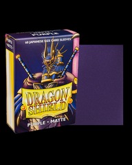 Dragon Shield Sleeves: Japanese Matte Purple (Box Of 60)