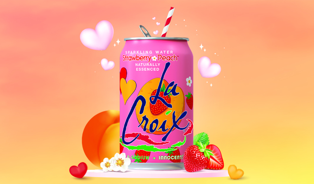 LaCroix Strawberry Peach