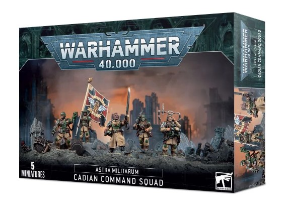 Cadian Command Squad