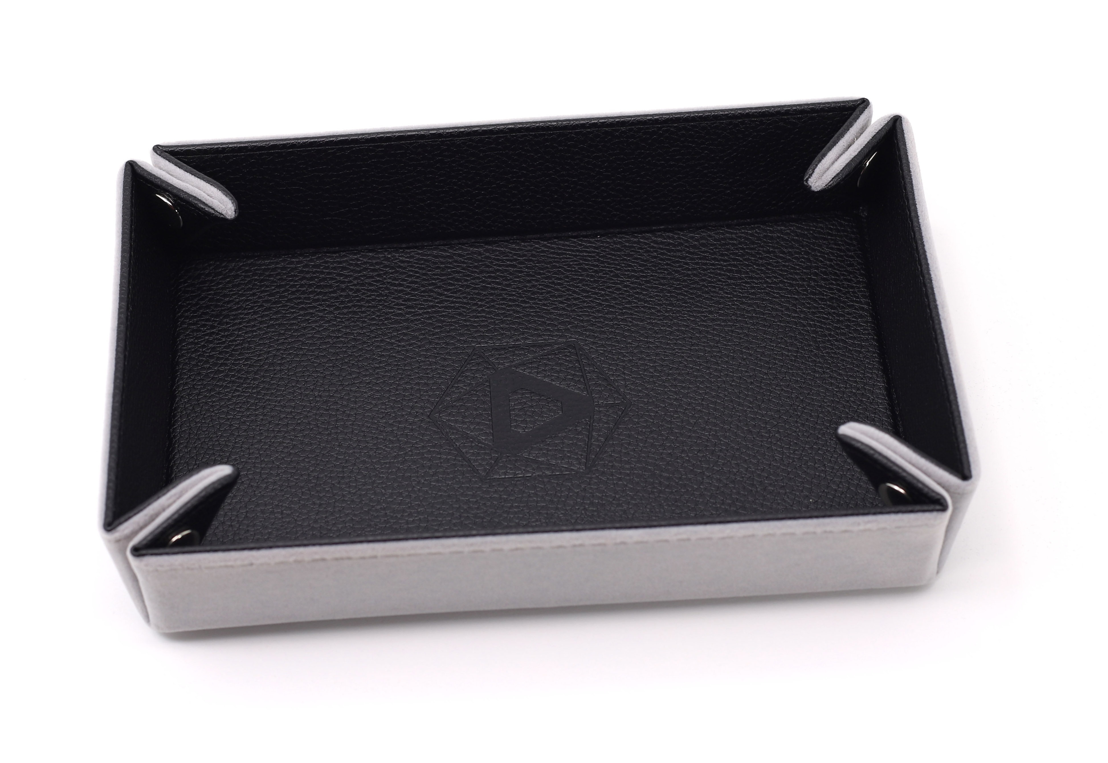 Die Hard Folding Rectangle Tray w/ Gray Velvet