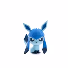 Glaceon Chibi-Style Figurine