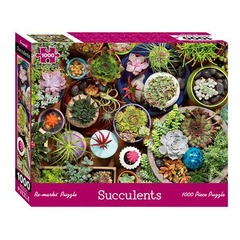 1000 PIECE SUCCULENTS PUZZLE