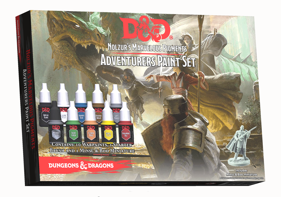 Adventurers Paint Set