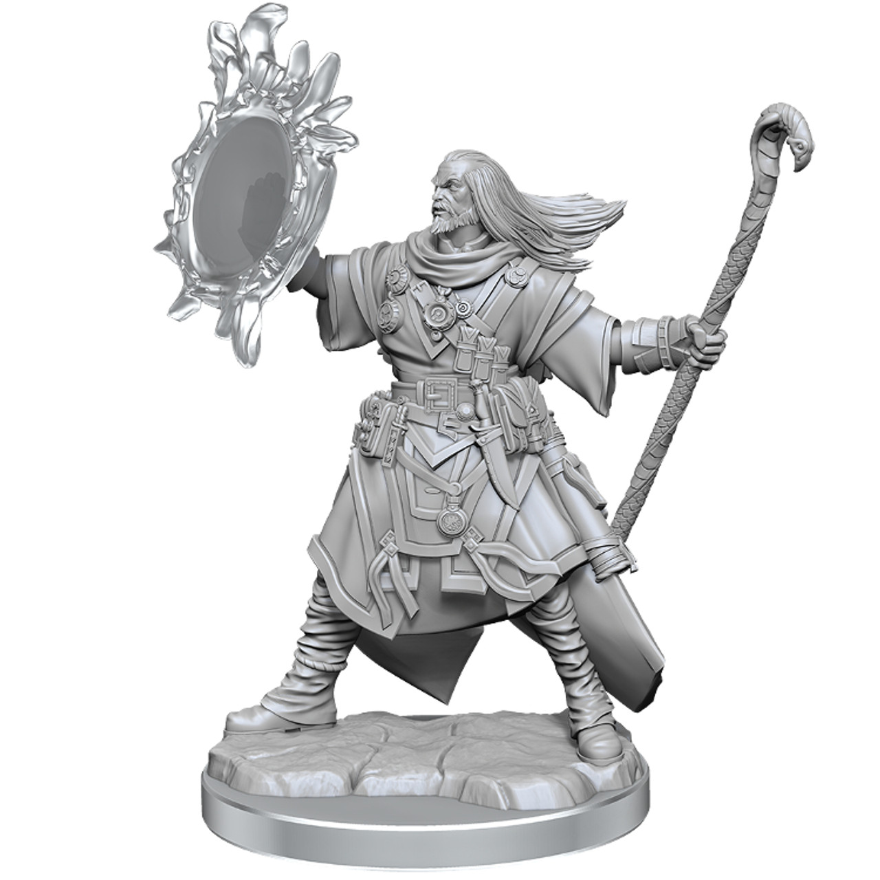 Legendary Cuts: Male Human Wizard