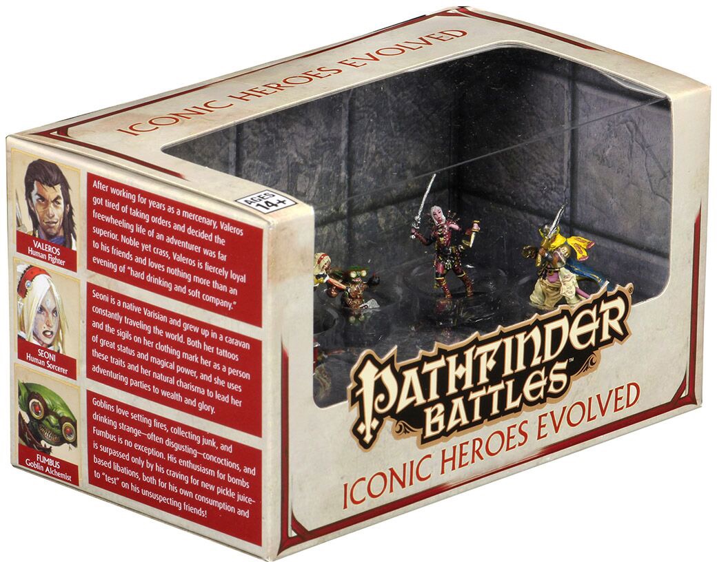 Pathfinder Battles: Iconic Heroes Set #6