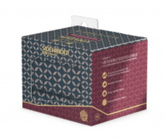 Ultimate Guard Katana: The Shogun's Journey Part II Sidewinder 100+ Xenoskin - Shippou (Blue / Dark Red)