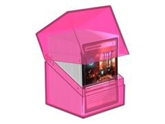 Ultimate Guard - Deck Case 100+ Boulder: Clear Rhodonite