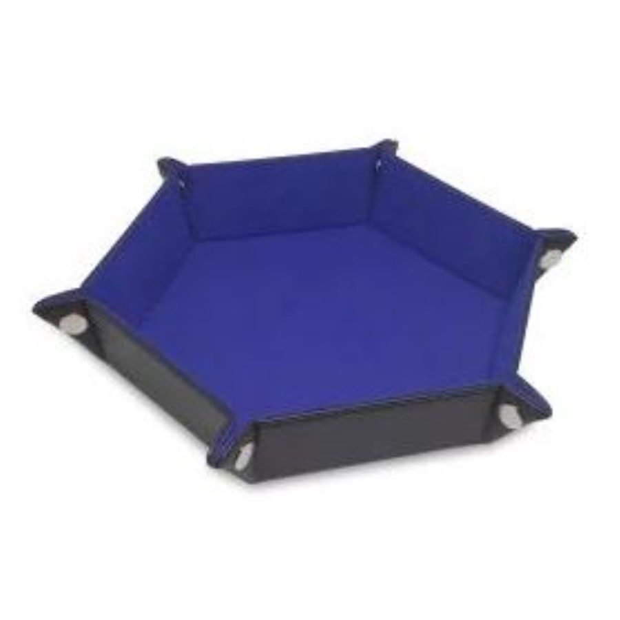 Hexagon Dice Tray LX Blue