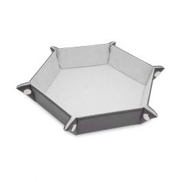 Hexagon Dice Tray LX White