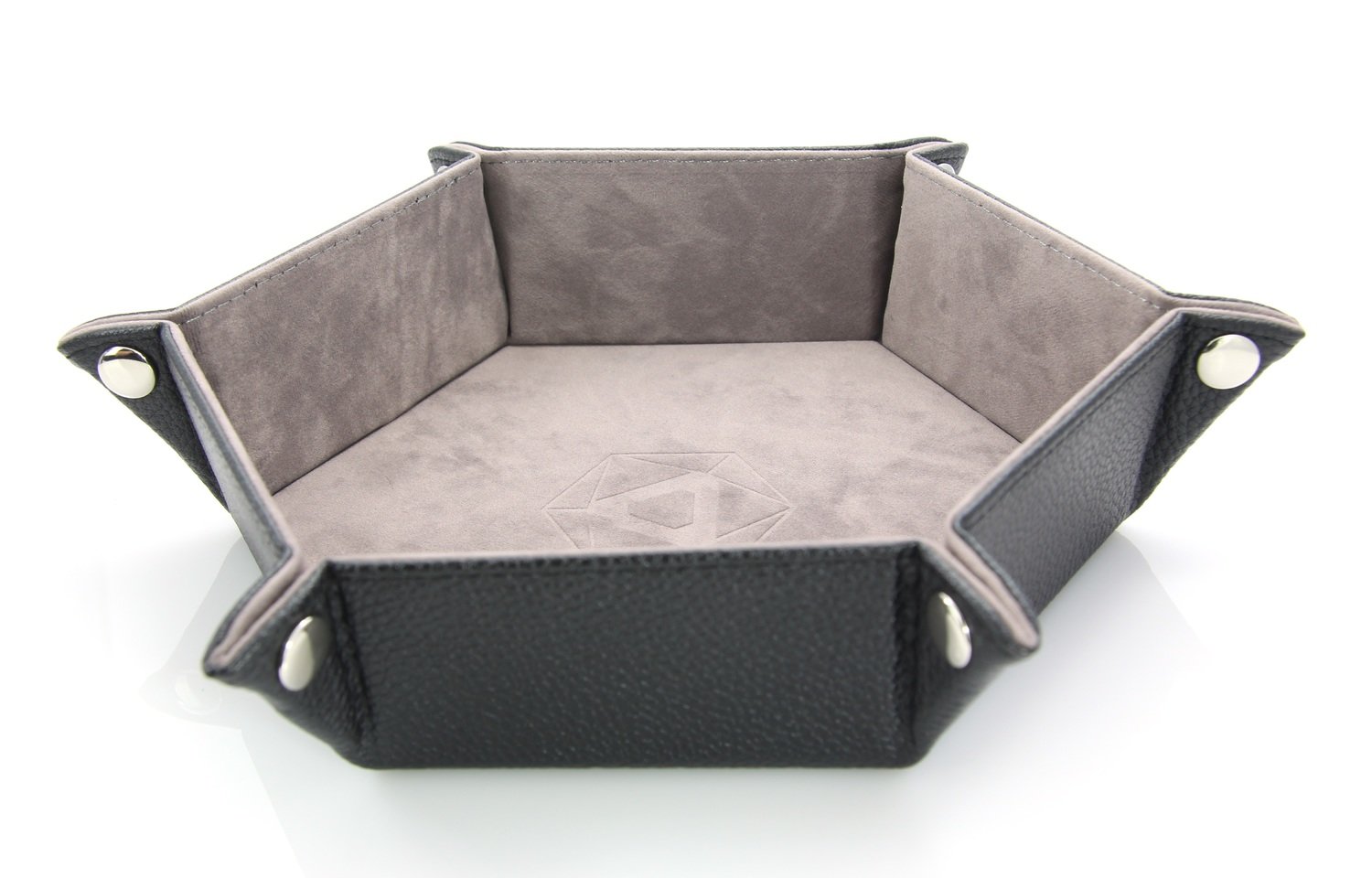 Die Hard Folding Hex Tray w/ Gray Velvet