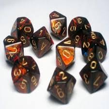 Scarab D10: Blue Blood with Gold (10) CHX 27219