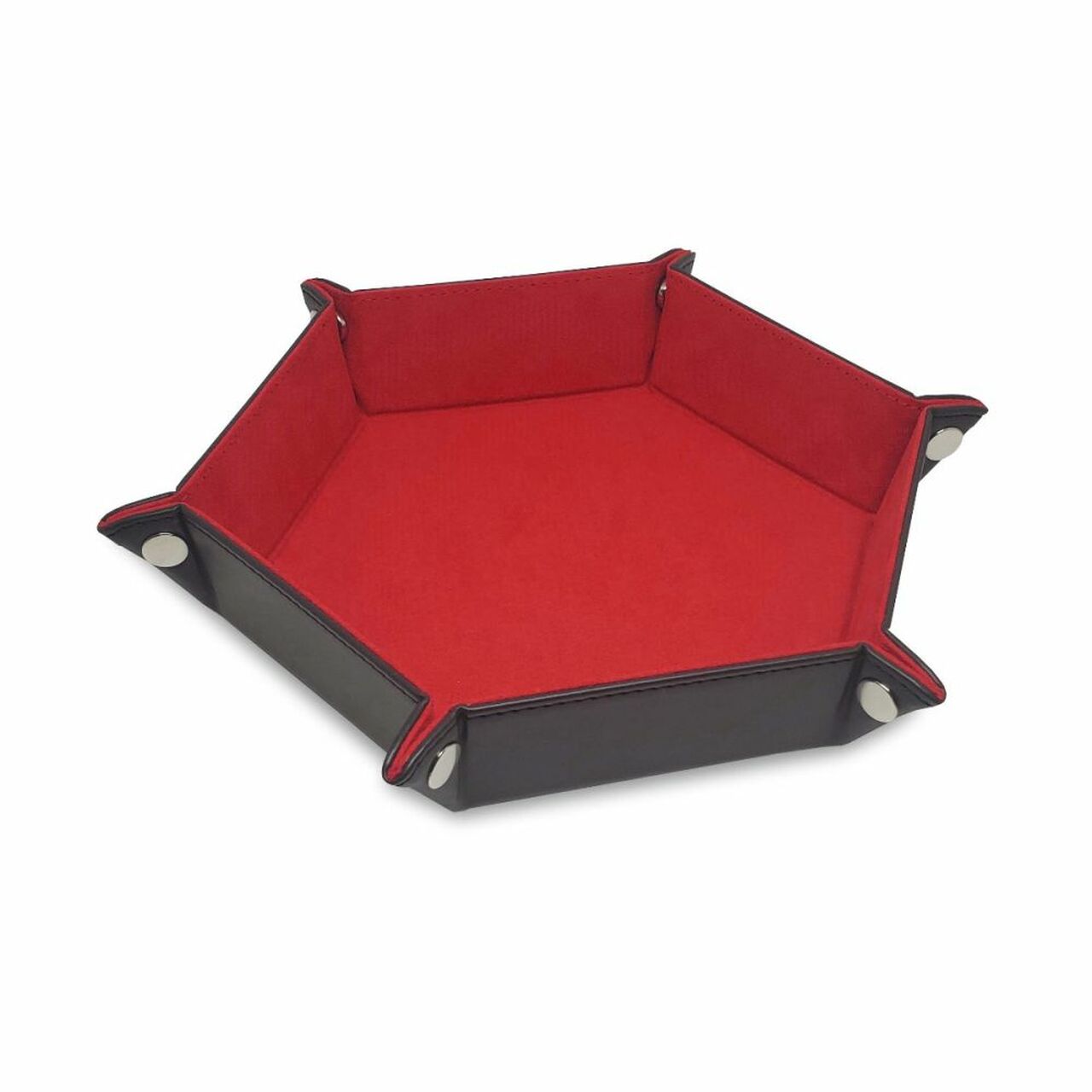Hexagon Dice Tray LX Red