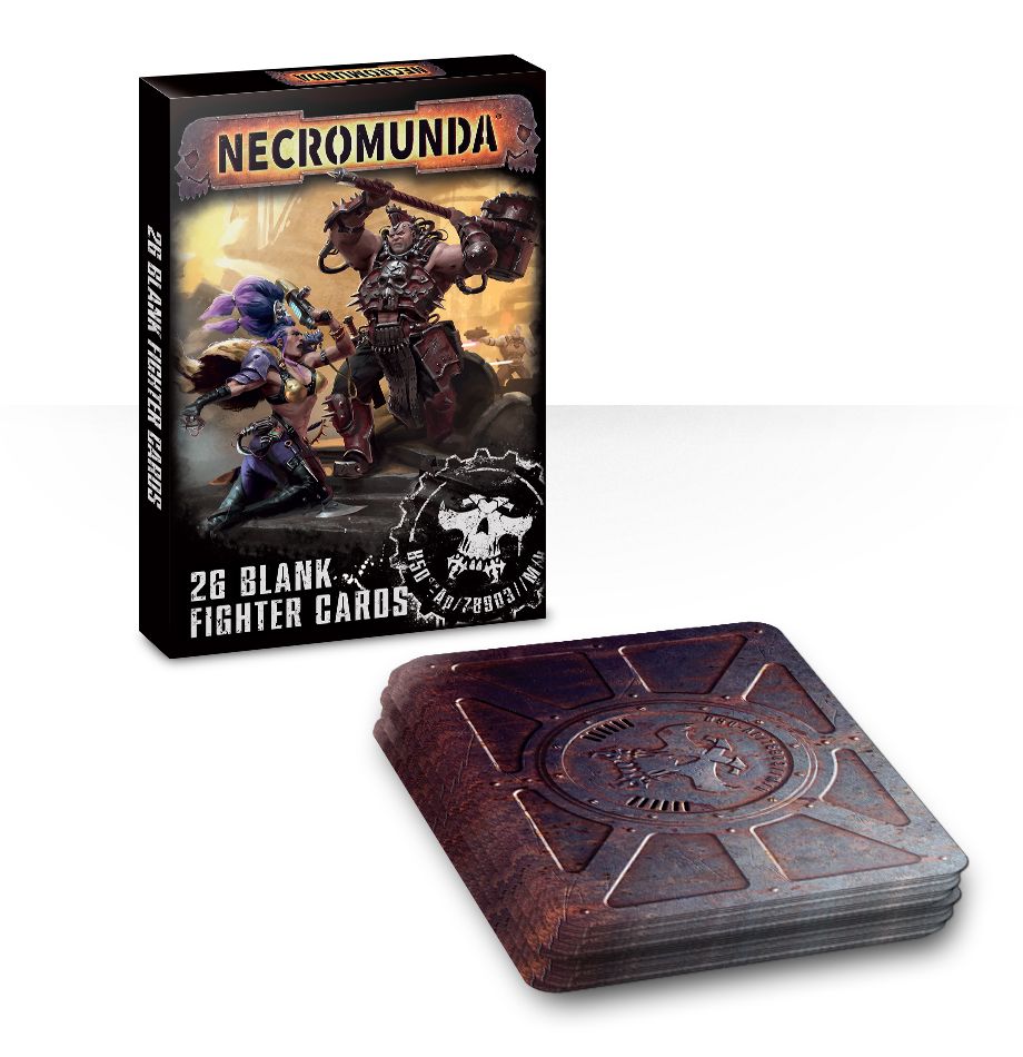 Necromunda: Blank Fighter Cards