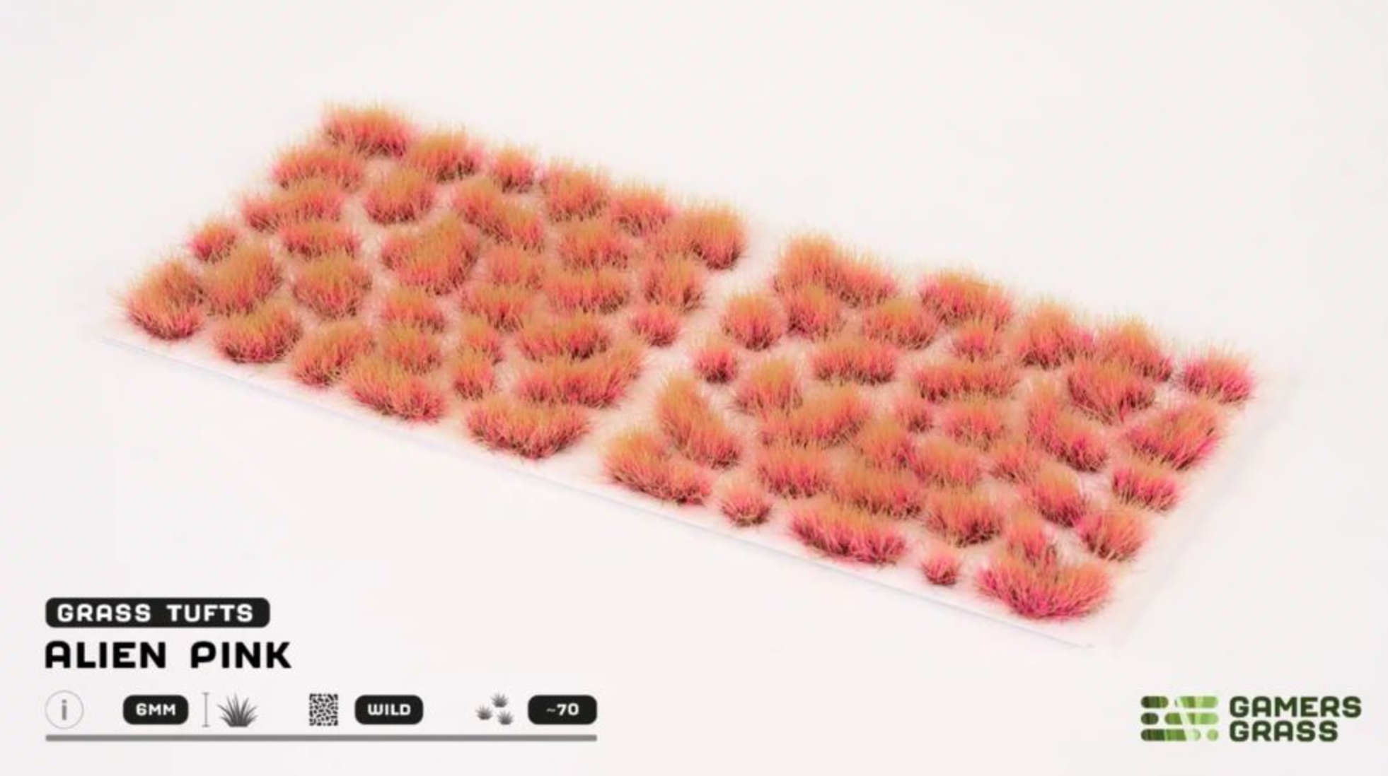 6mm Alien Pink Grass Tufts