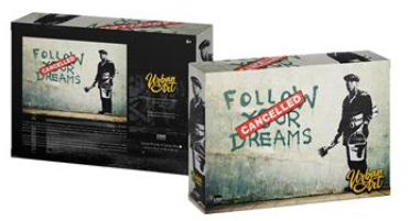 Puzzle: UrbanArt™ Graffiti - Banksy Follow Your Dreams