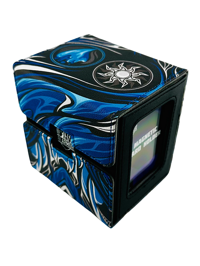 White-Blue Deck Box