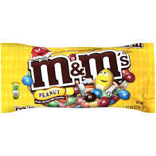 M&Ms with Peanuts