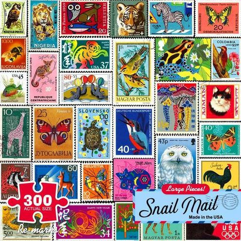 500 PIECE SNAIL MAIL PUZZLE