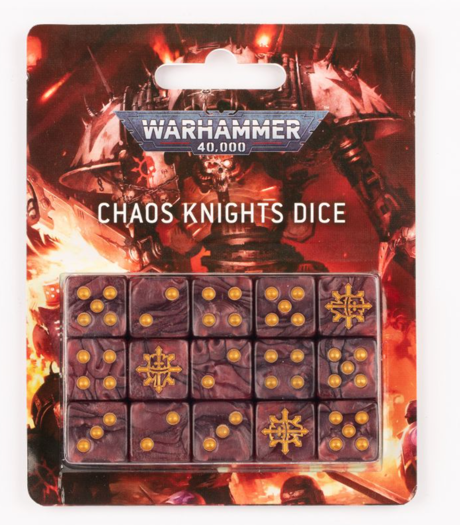 Chaos Knights Dice Set