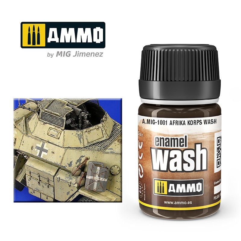 Africa Korps Wash Enamel 35ml Bottle
