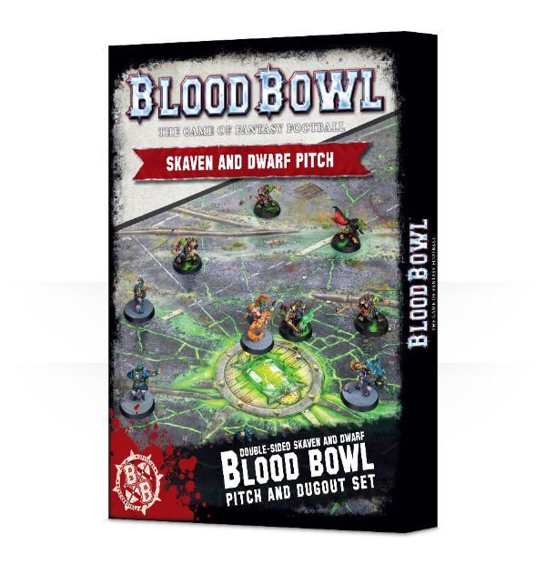 Blood Bowl Pitch and Dugout Set