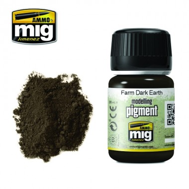 Farm Dark Earth Pigment 35ml Bottle