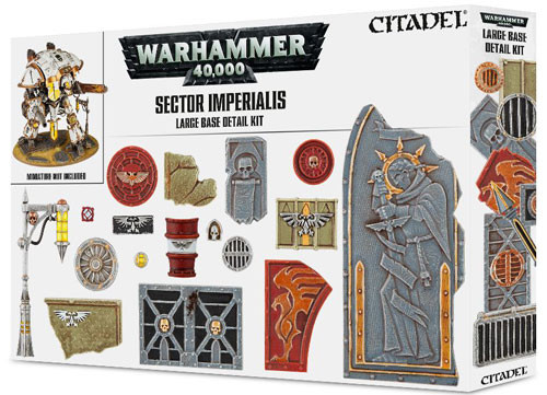 Sector Imperialis Large Base Detail Kit