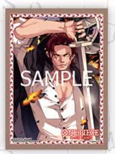 One Piece TCG Shanks Sleeves