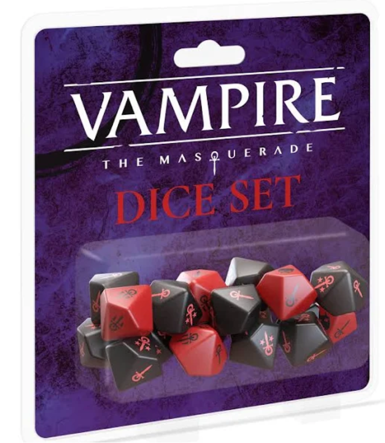 Vampire the Masquerade: 5th Edition - Dice Set