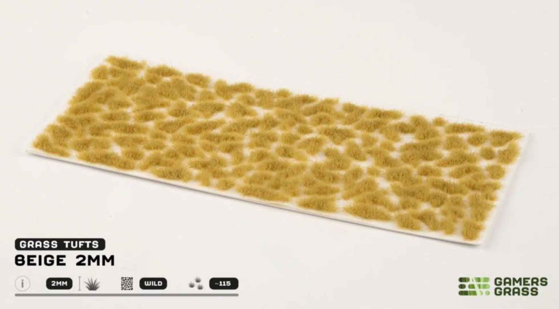 2mm Beige Grass Tufts
